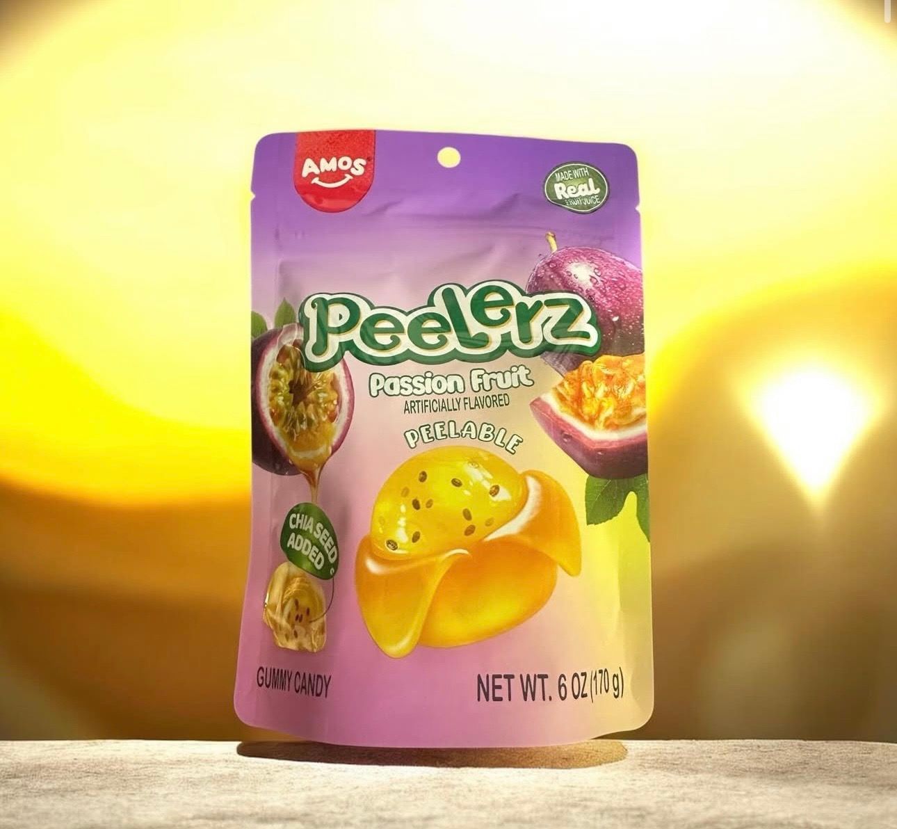 Peelerz Passion Fruit Gummy 12/170g