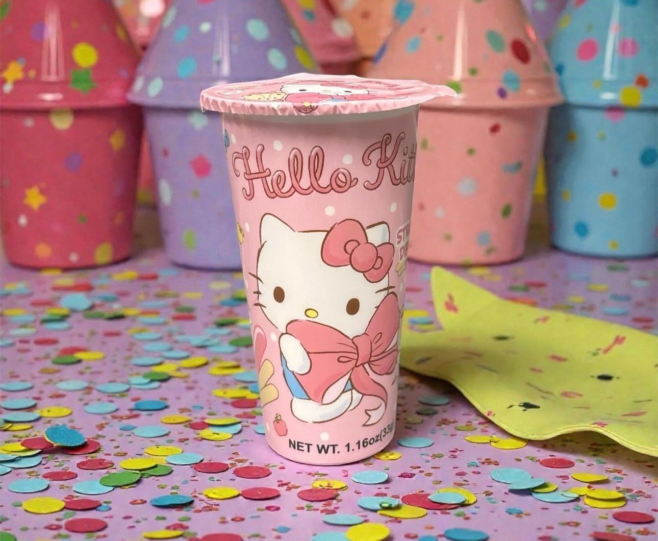 Hello Kitty Strawberry Biscuit Dip 8/33g