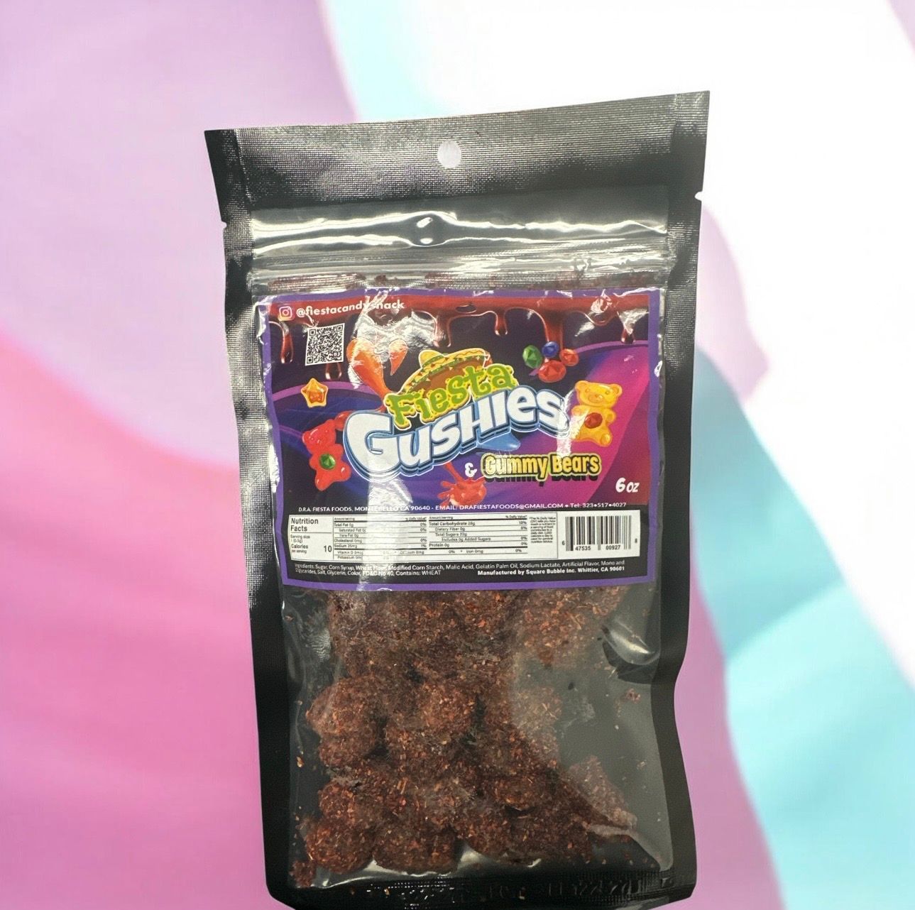 Fiesta Gummy Bear Gushies 12/6oz