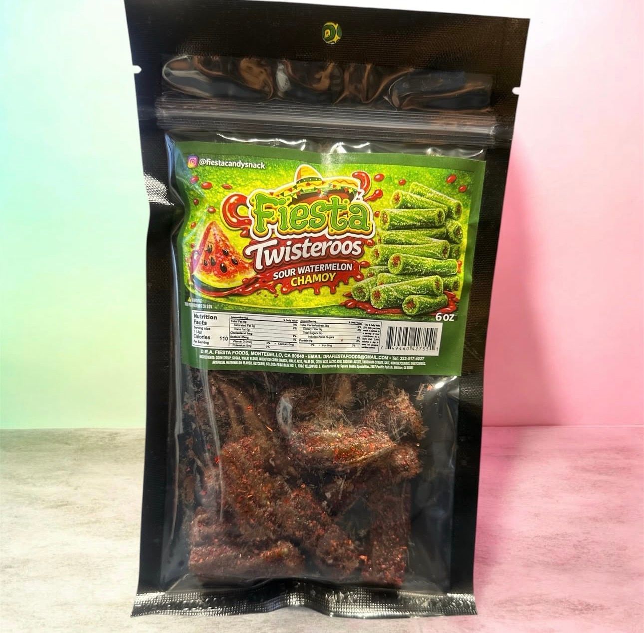 Fiesta Watermelon Twisteroos 12/6oz