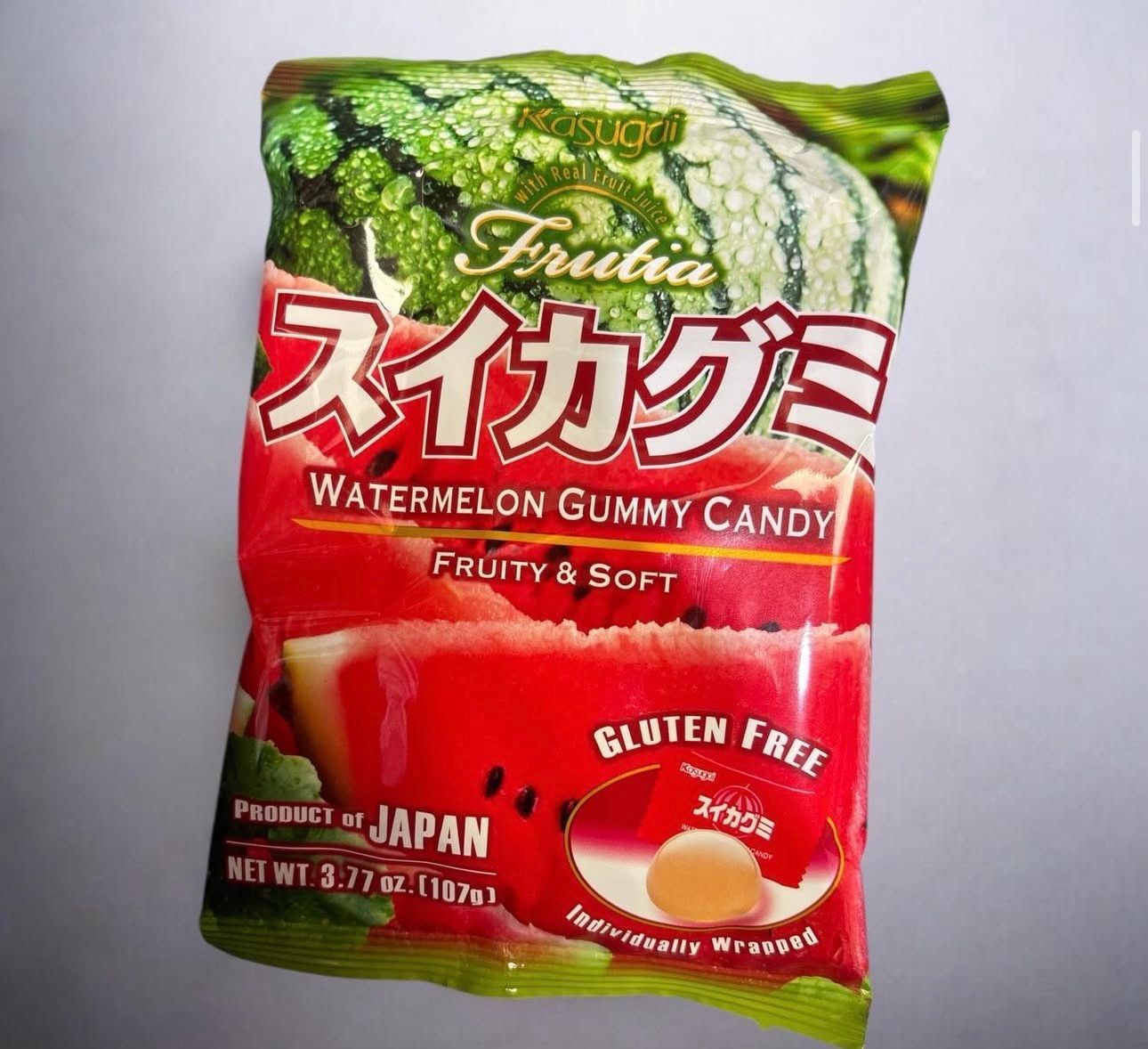 Kasugai Watermelon Gummy 12/107g