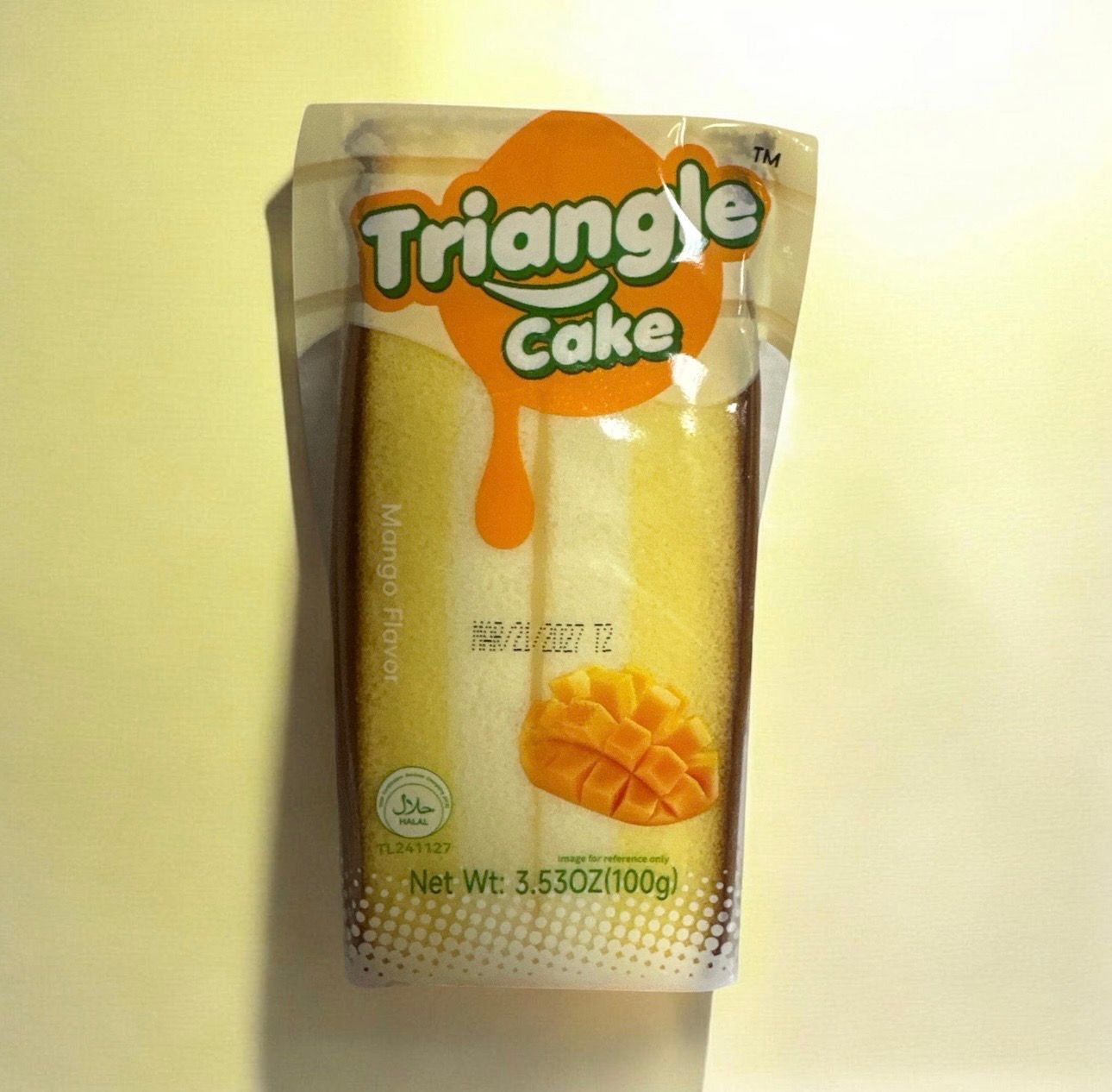 Triangle Cake 20/100g Mango