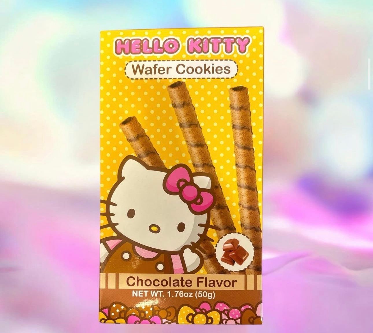 Hello Kitty Wafer Cookies Chocolate 12ct