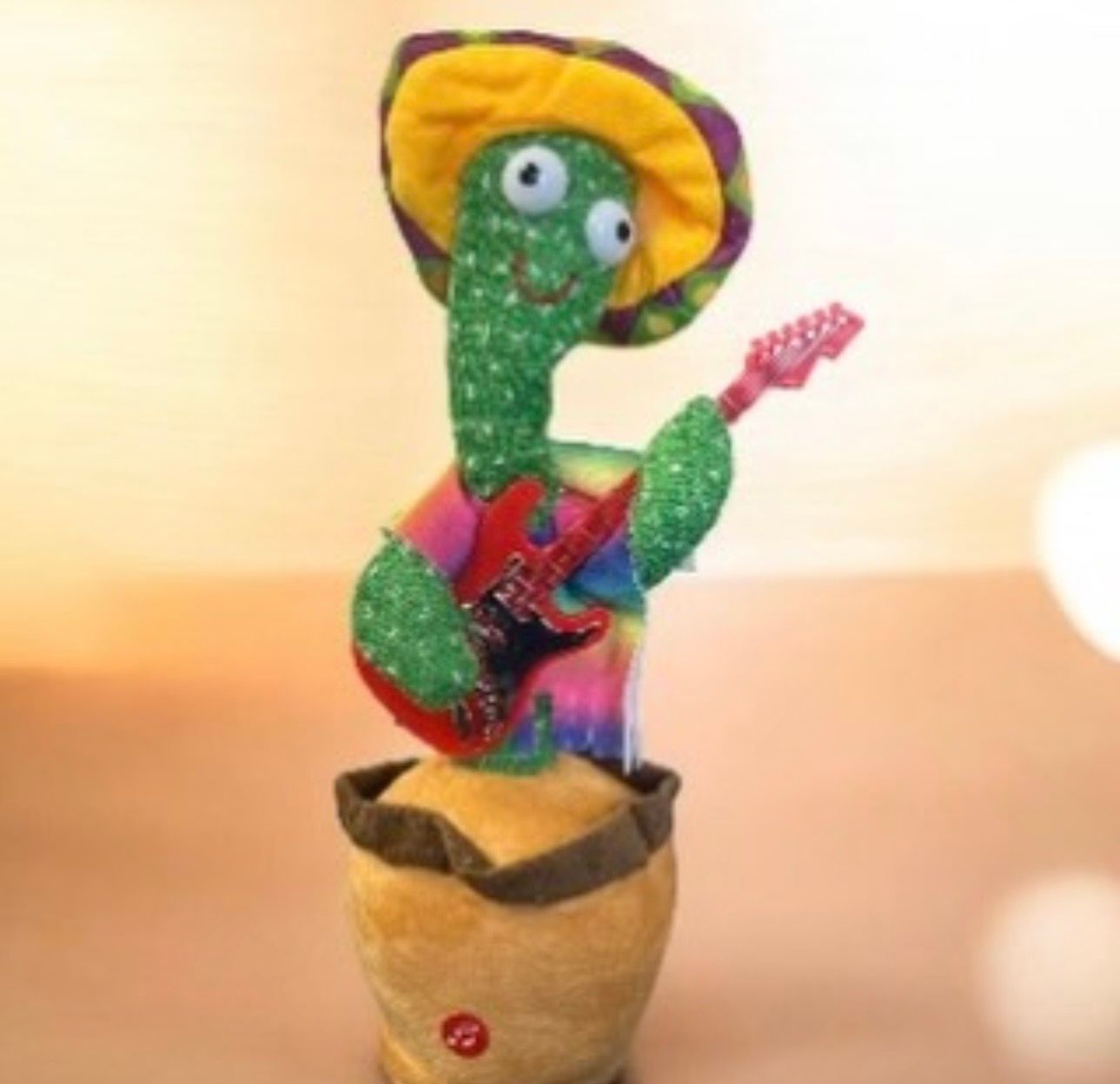 Dancing Cactus w/Song Recorder (1764) 1pcs
