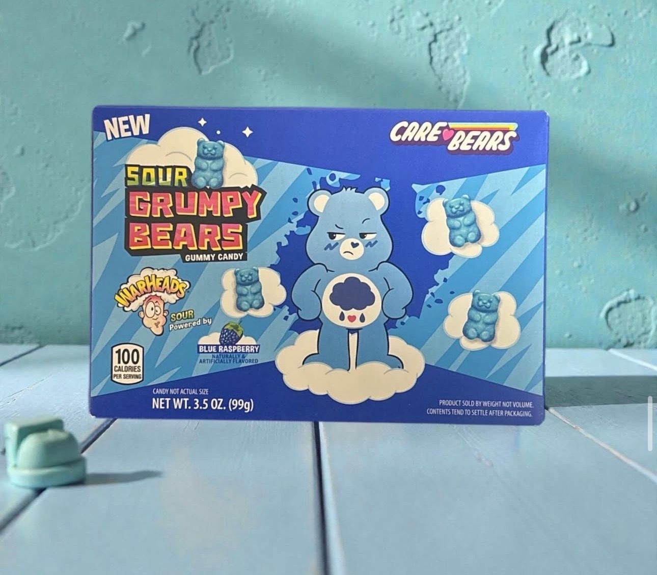 Warheads Sour Grumpy Bears 12/3.5oz