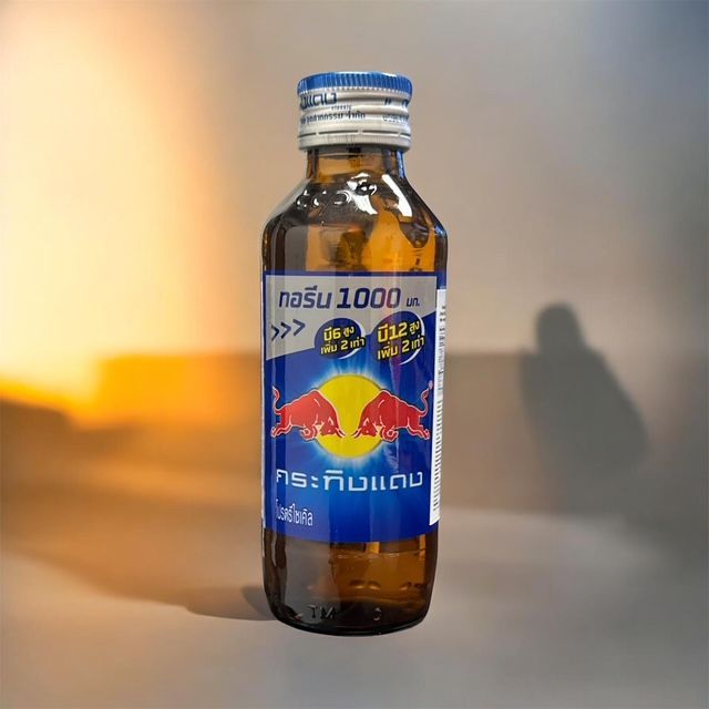 Blue Vitamin Drink Glasses 10ct