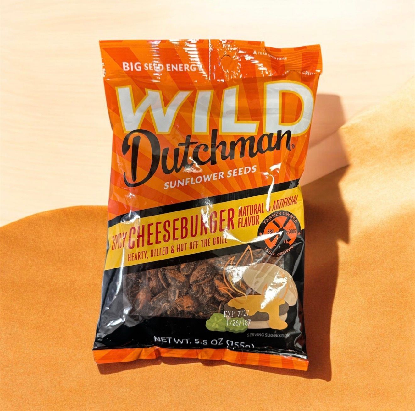 Wild Dutchman Spicy Cheese Burger 12/5.5oz