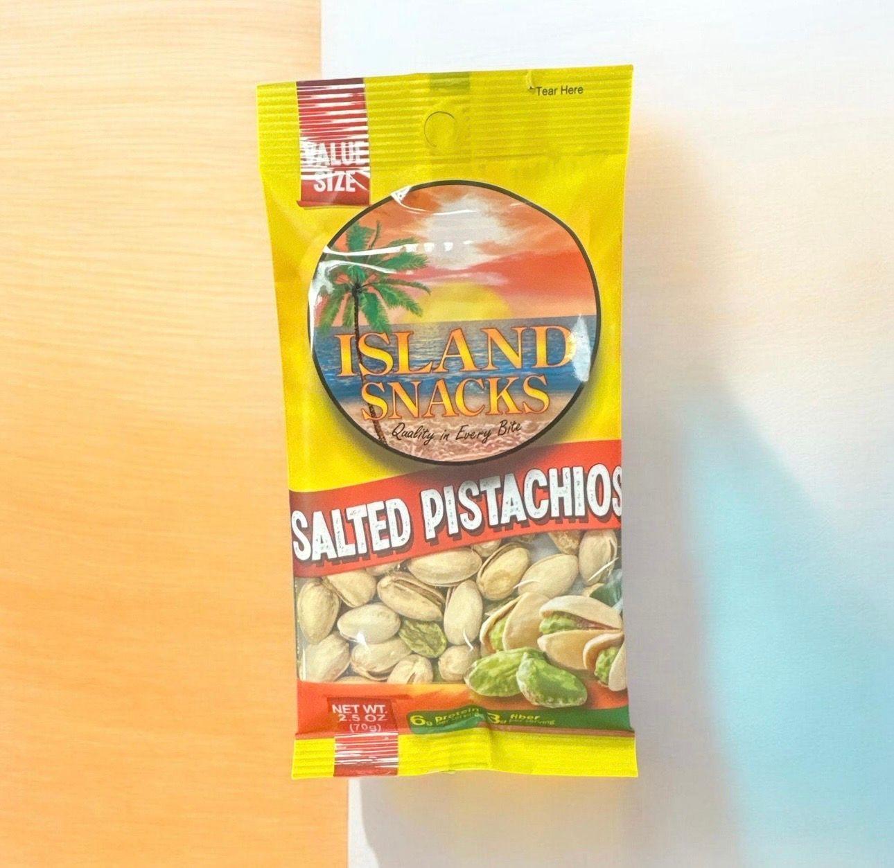 Island Snack 70g Salted Pistachios