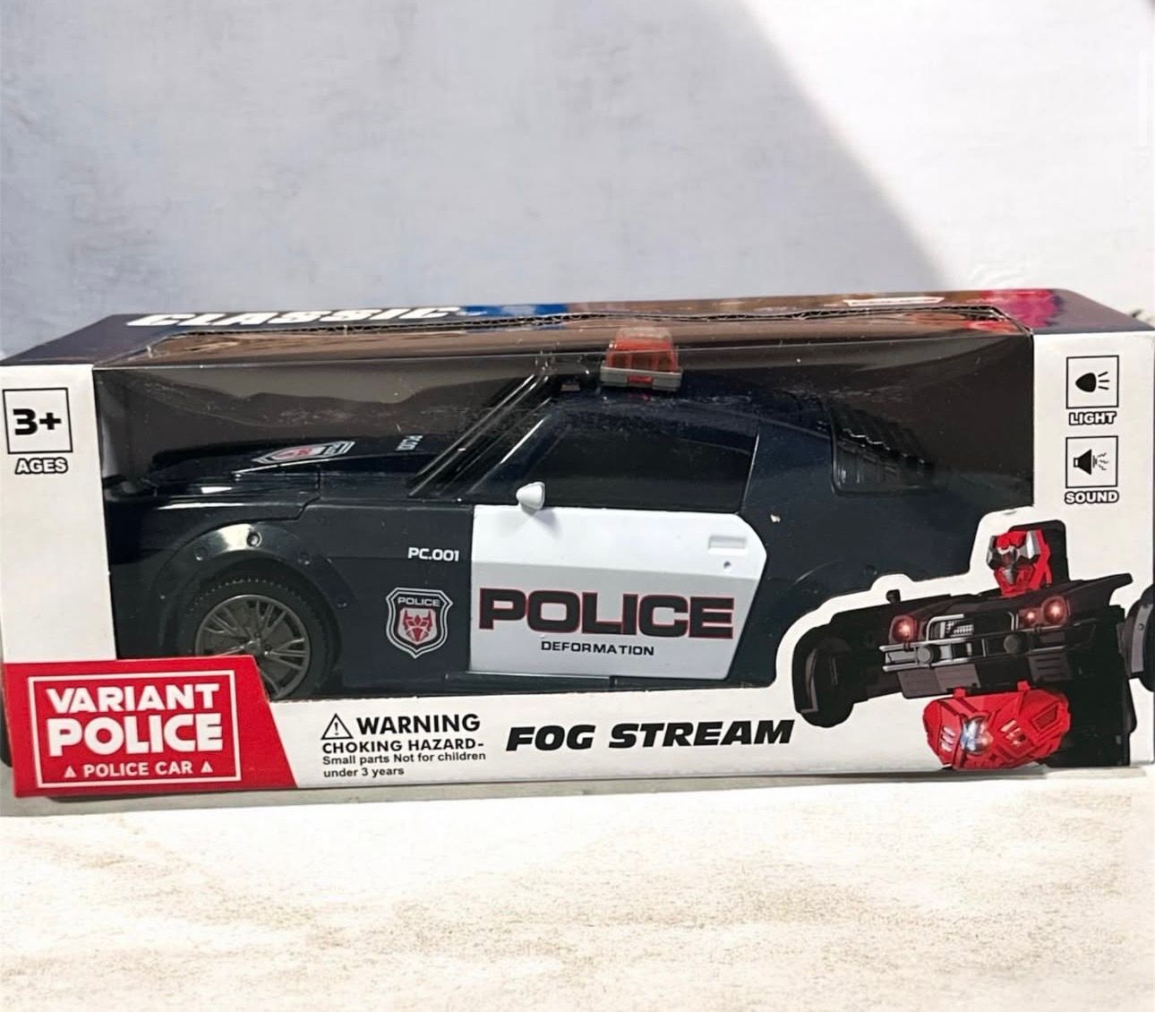 Police Fog Stream (338-6A) 1pc
