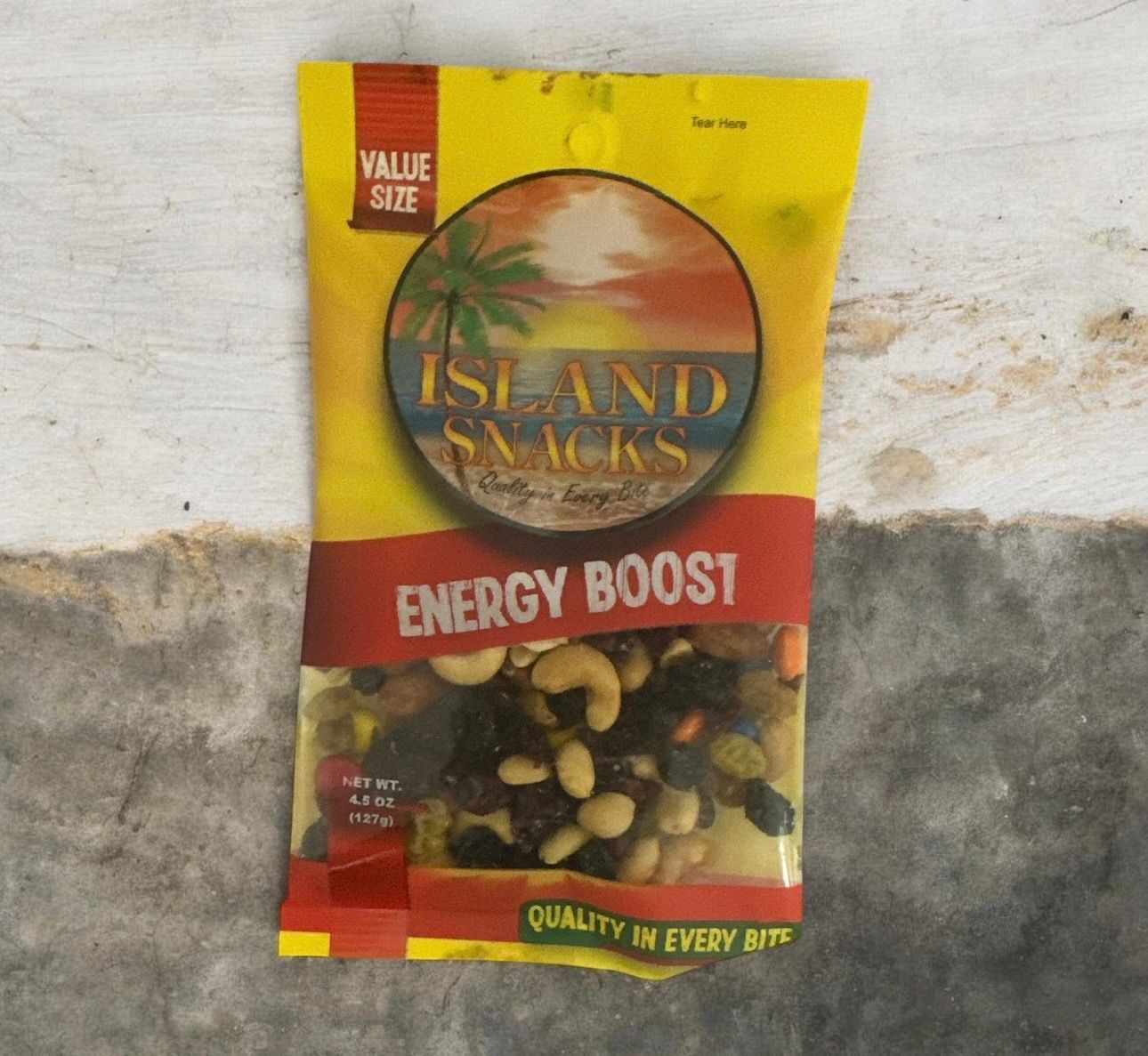 Island Snack 127g Energy Boost