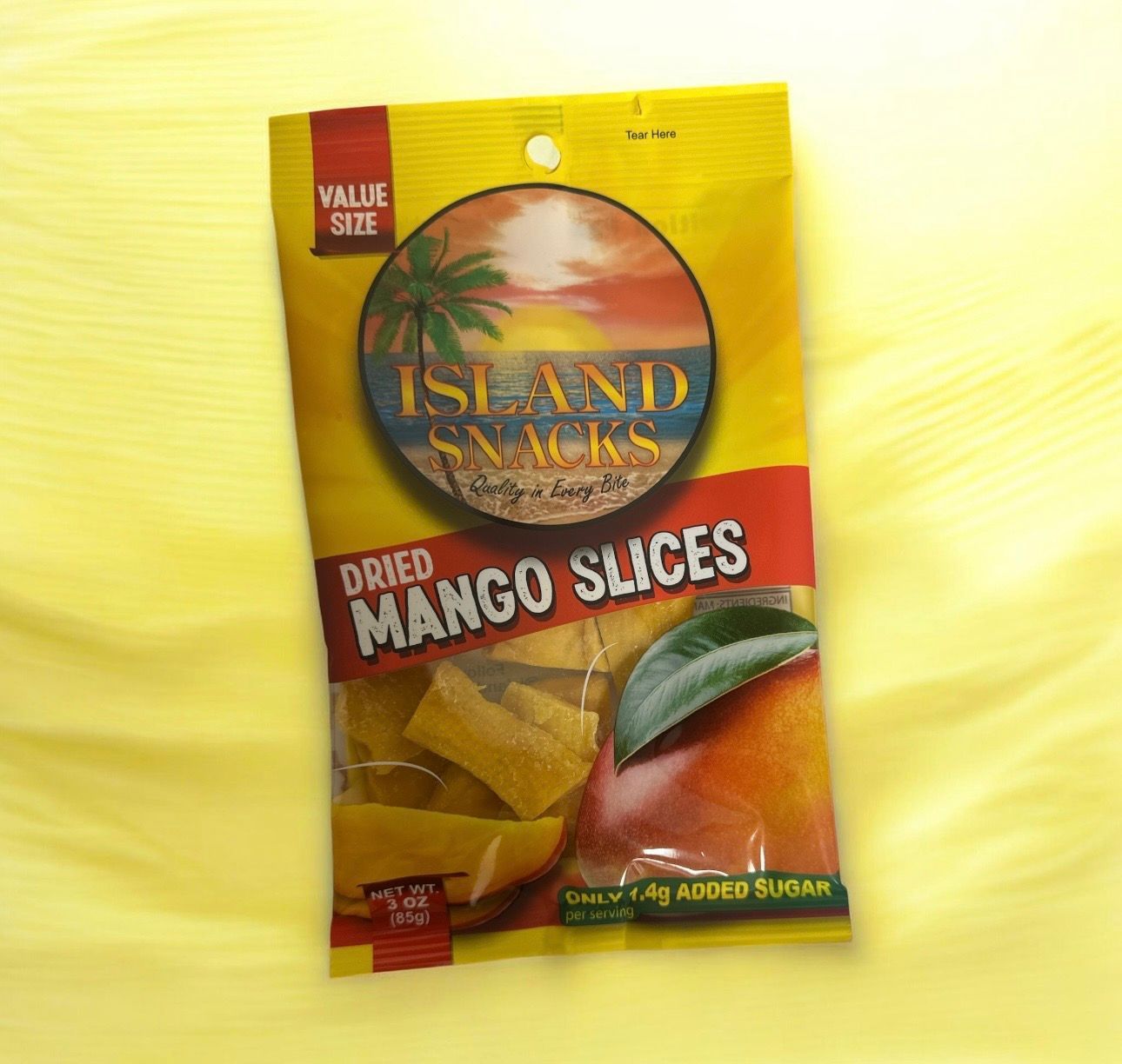 Island Snack 85g Dried Mango Slices