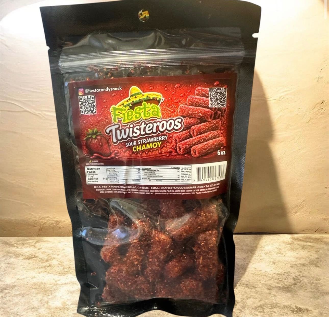 Fiesta Strawberry Twisteroos 12/6oz