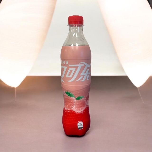 Coke Peach Soda Bottle 24/500ml