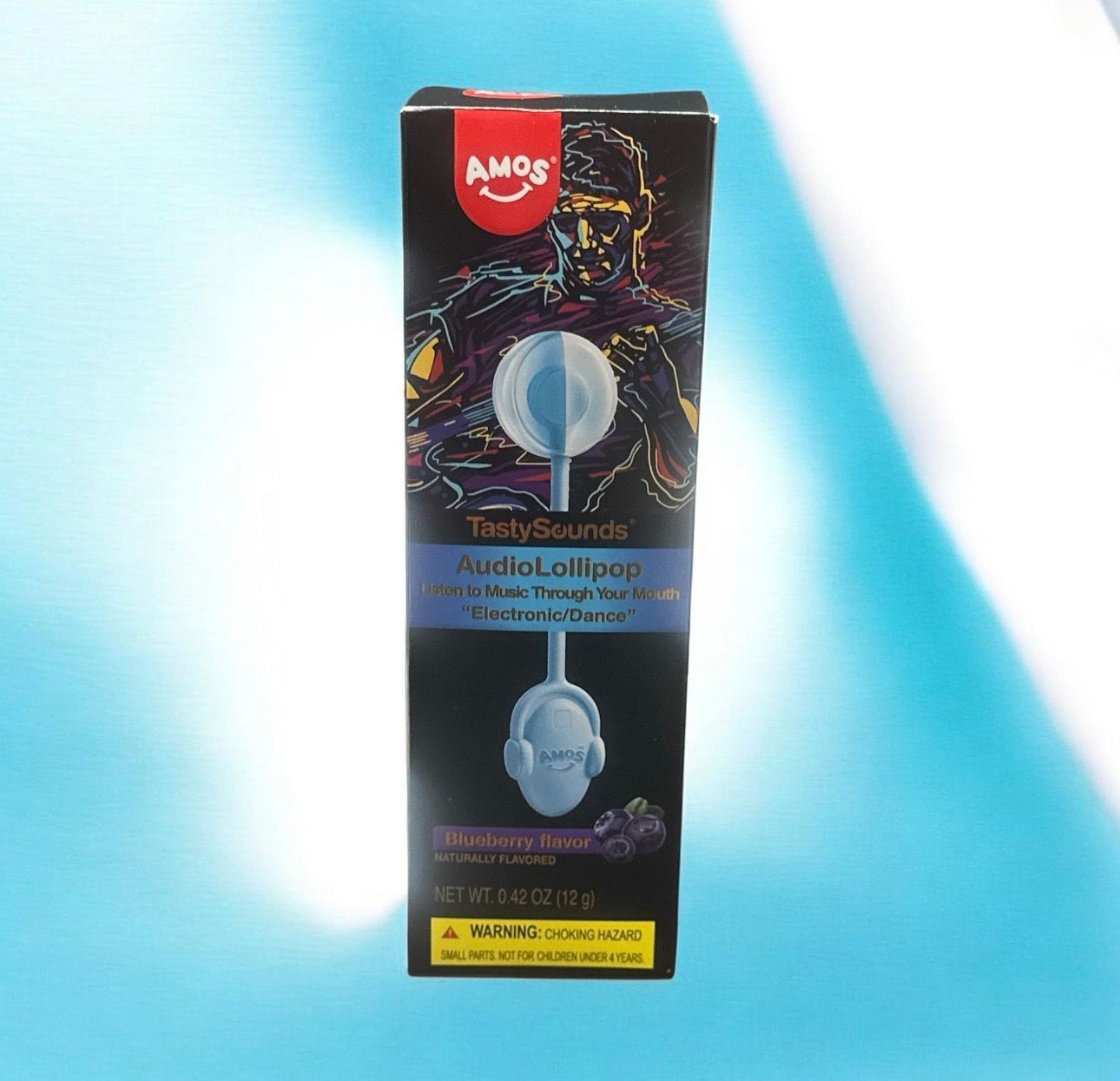 Tasty Sound Audio Lollipop 12ct Blueberry