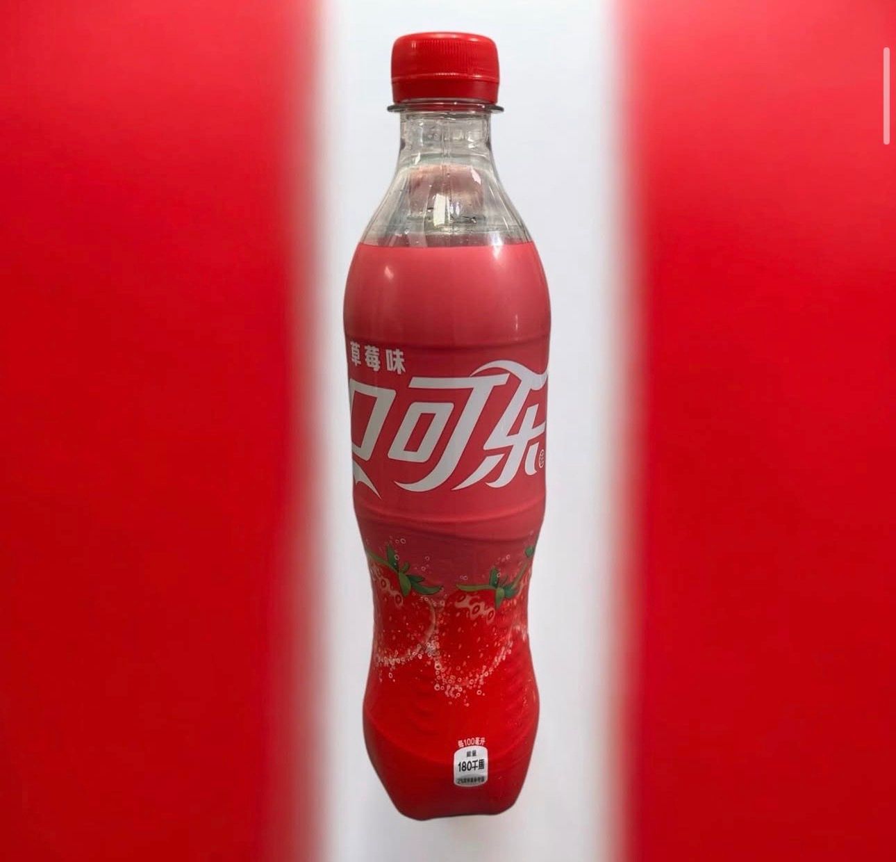 Coke Strawberry Soda Bottle 24/500ml