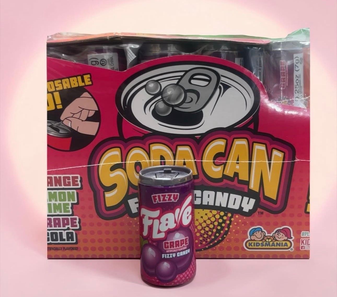 Kids Mania Soda Can 12ct