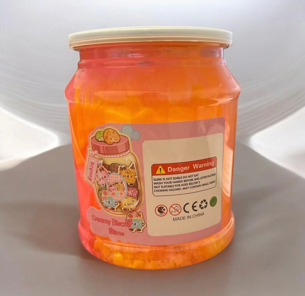 Creamy Biscuit Slime (569) 4ct