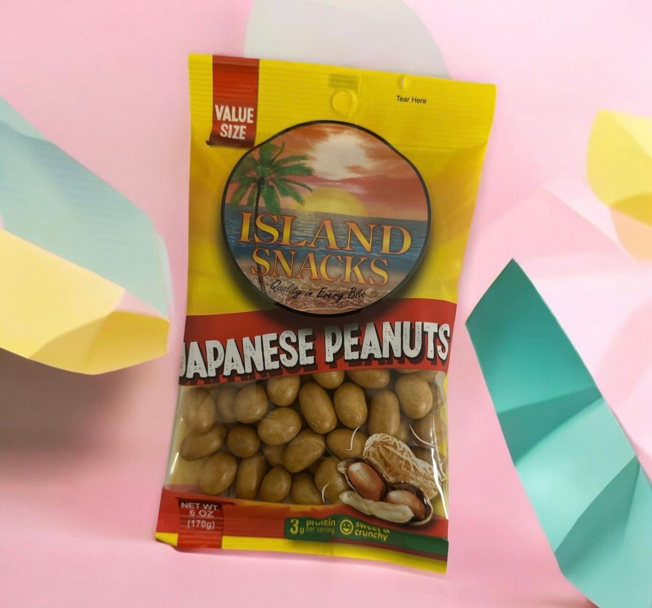 Island Snack 170g Japanese Peanuts