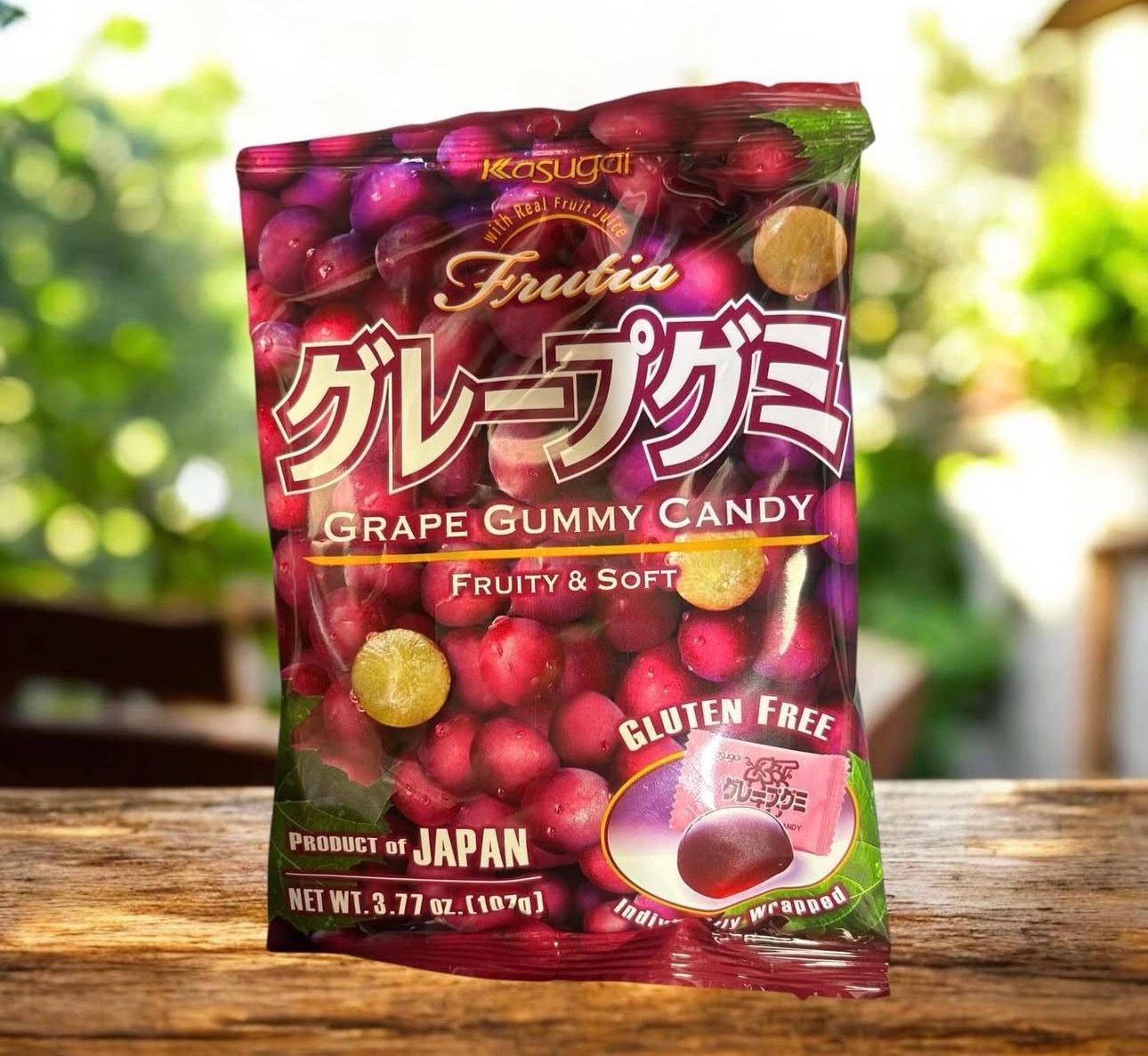 Kasugai Grape Gummy 12/107g-1