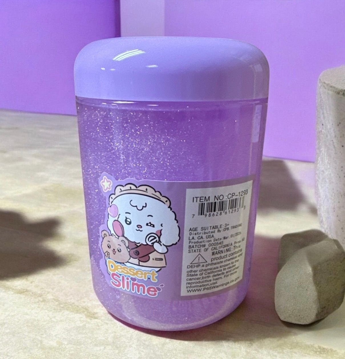 Colorful Slime Dessert (CP-1293) 6ct
