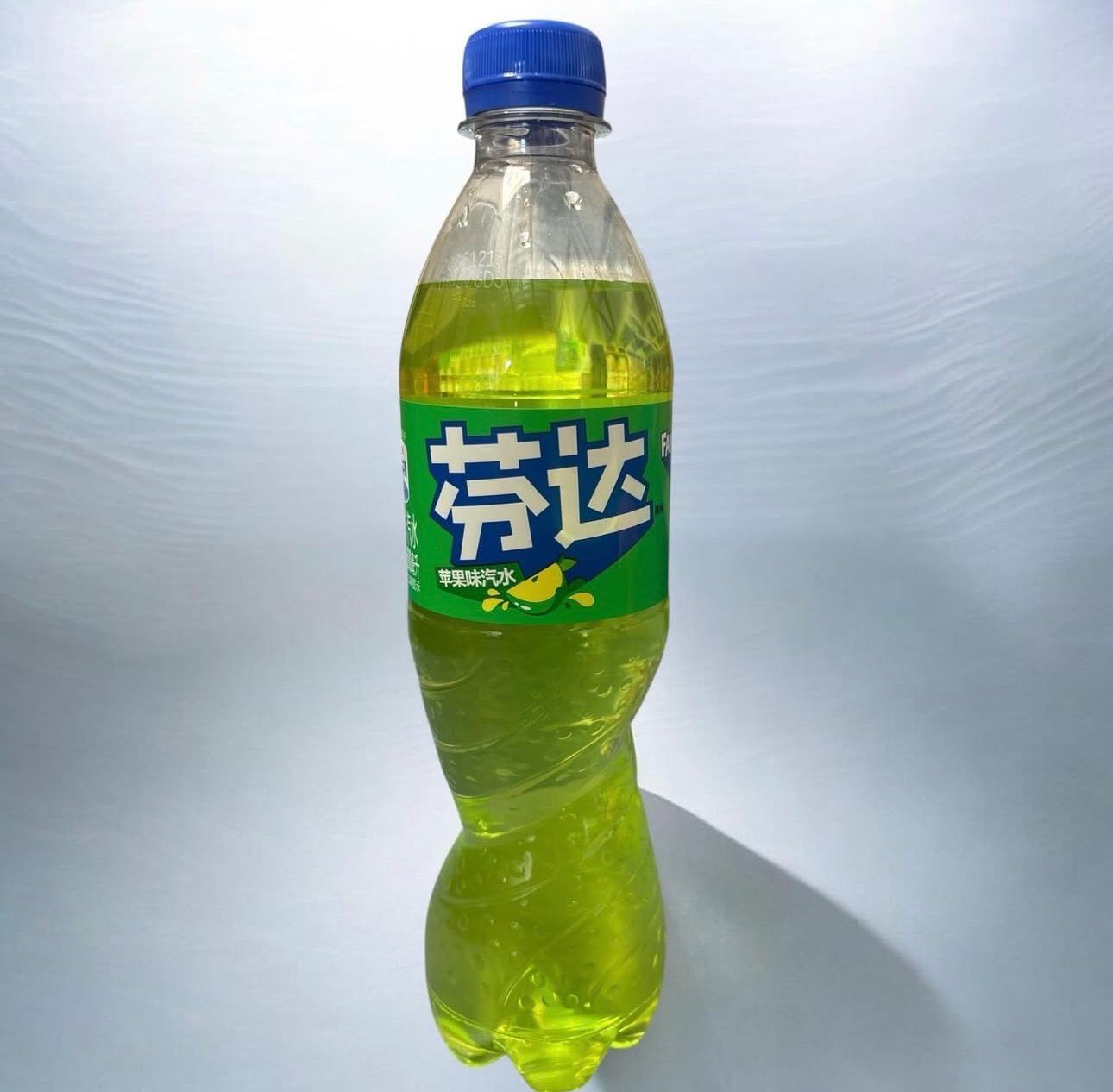 Fanta Green Apple Soda Bottle 24/500ml