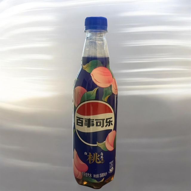 Pepsi White Peach Soda Bottle 24/500ml