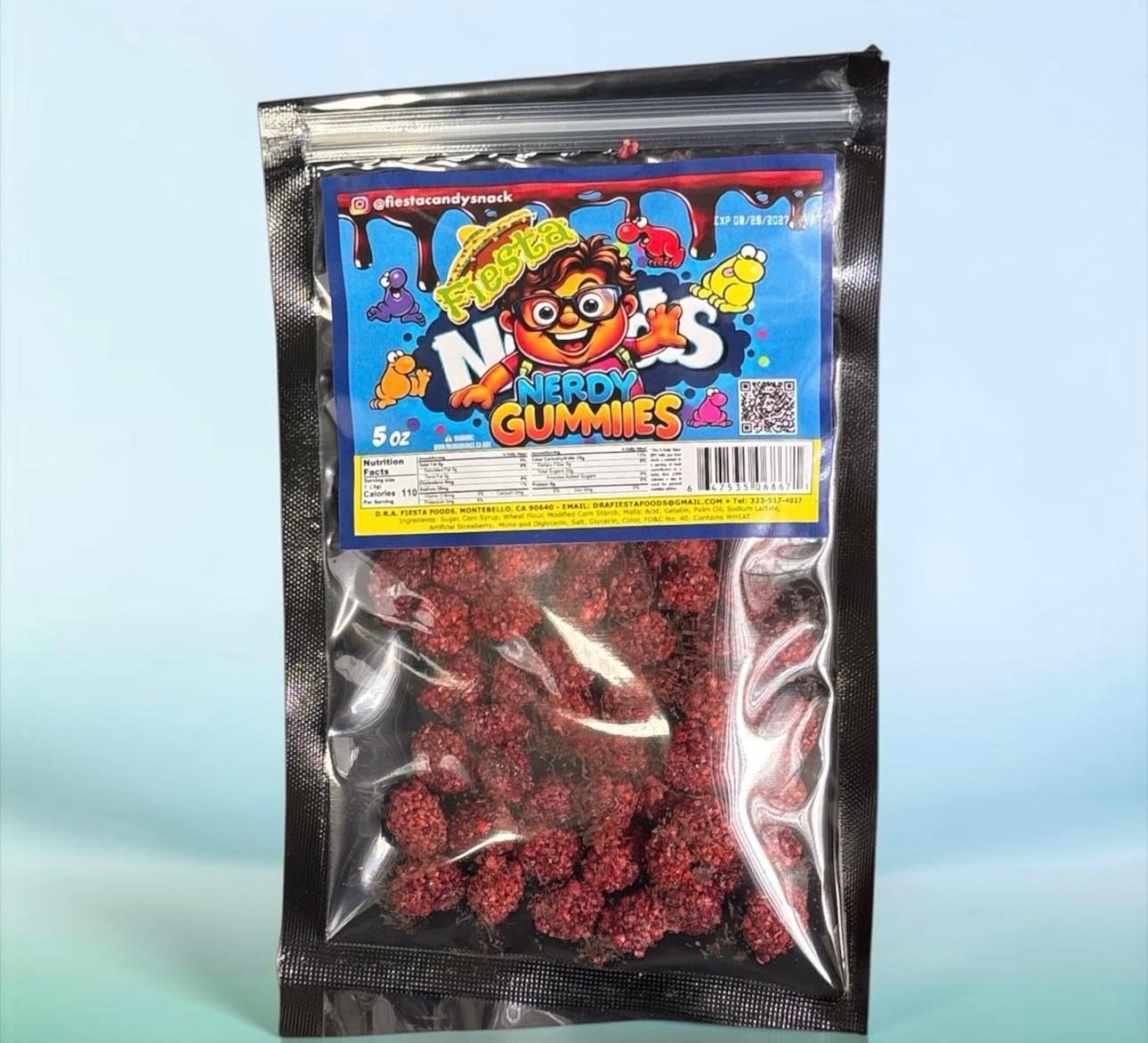 Fiesta Nerdy Gummies 12/5oz