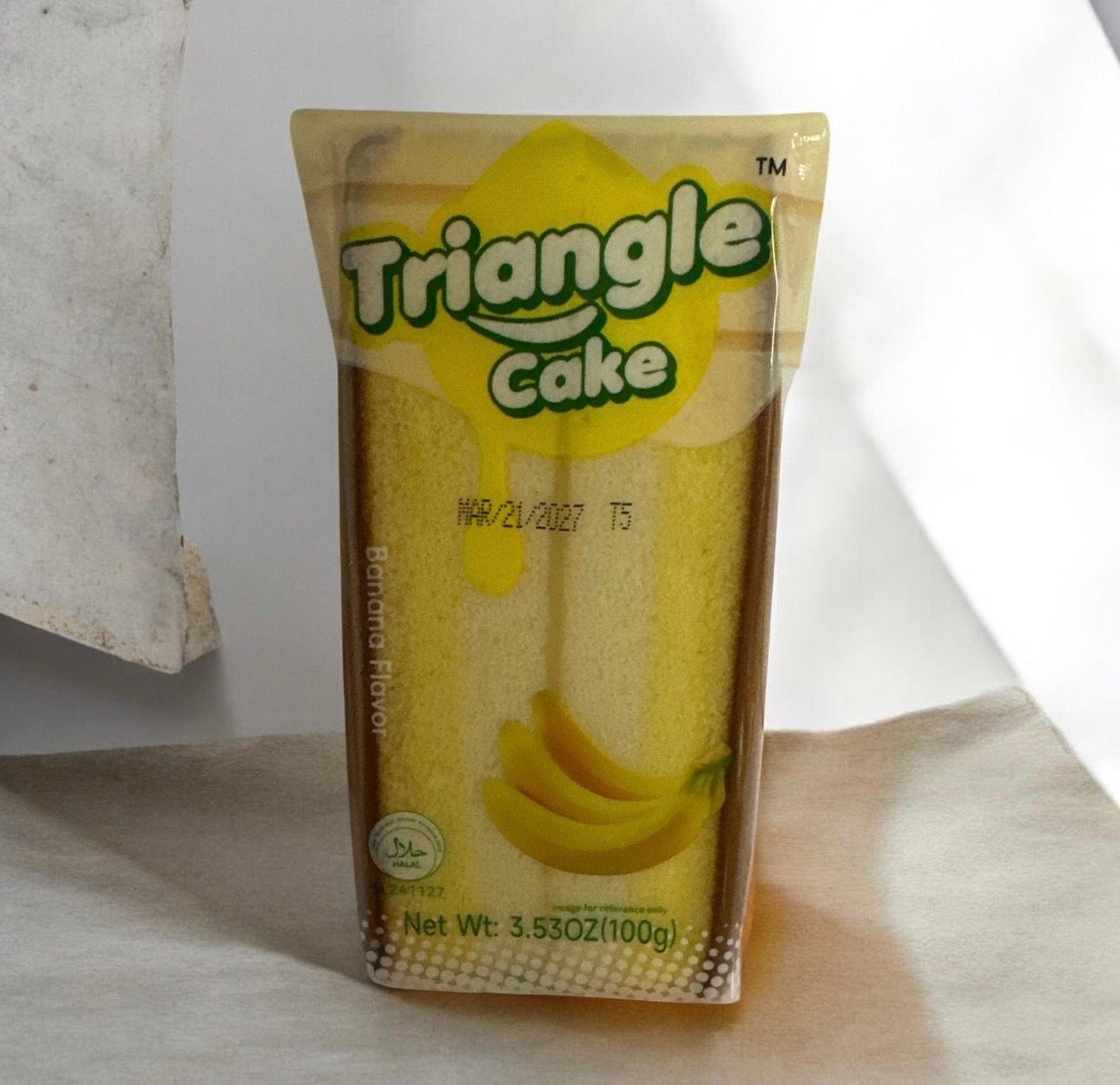Triangle Cake 20/100g Banana